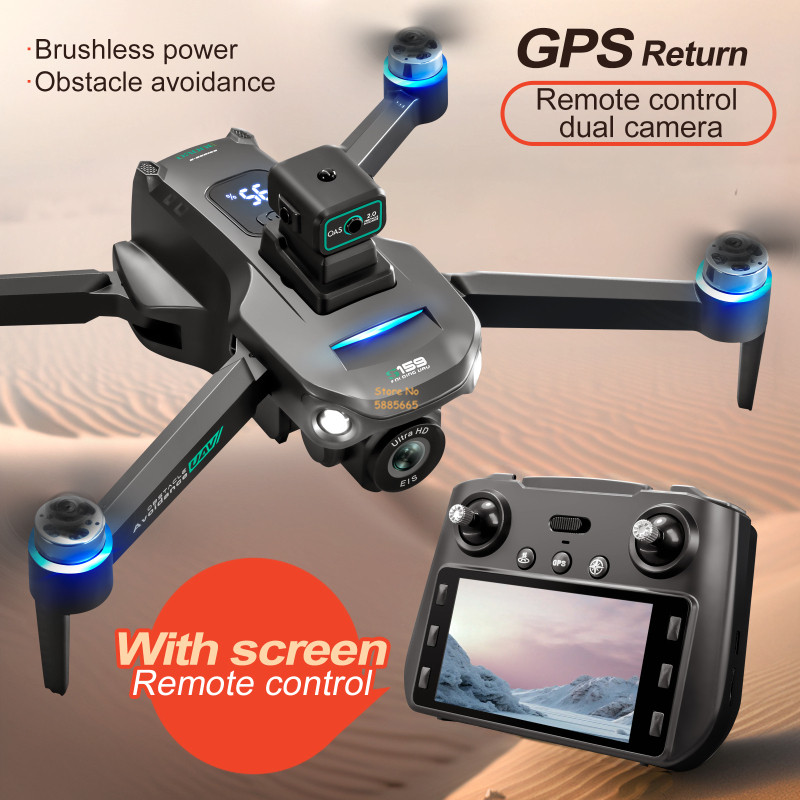 Drone Racing Camera - 8K Dual Camera 5G WIFI FPV