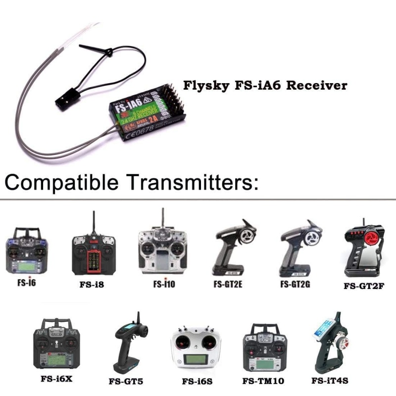 Flysky FS-IA6 Receiver 6CH Dua - Drone Racing Receiver recension och pris