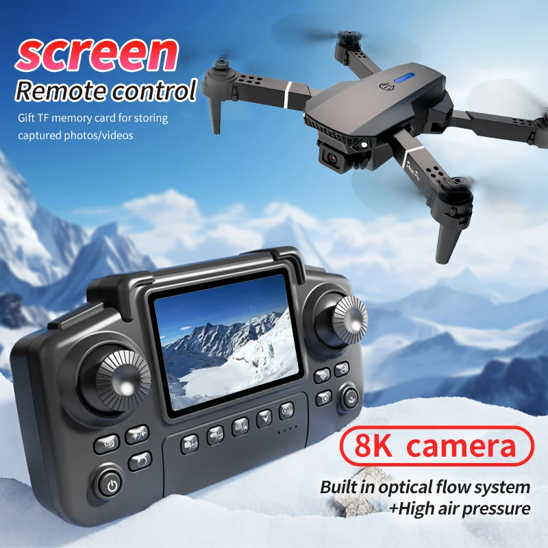 Professional E88 PRO Drone wit - Drone Racing Camera recension och pris