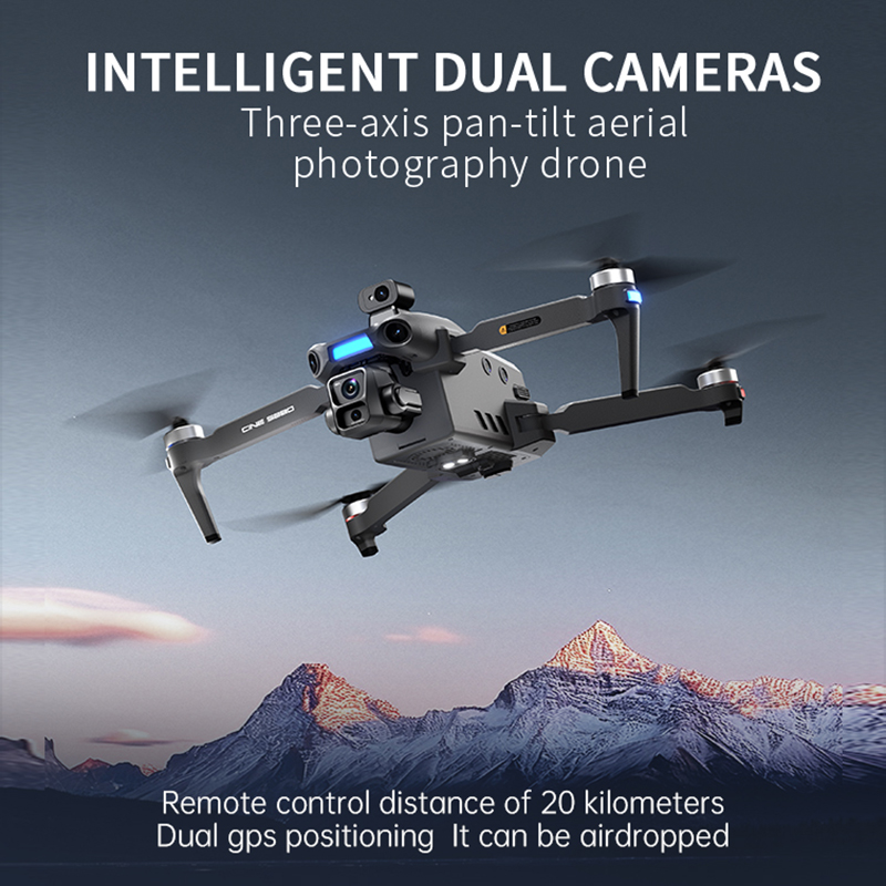 2026 New 8K Dual Camera Drone  - Drone Racing Camera recension och pris