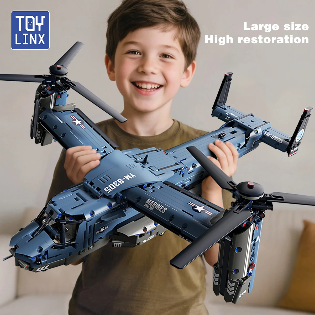 Military V-22 Osprey Tiltrotor - Jjrc Drone X12 recension och pris