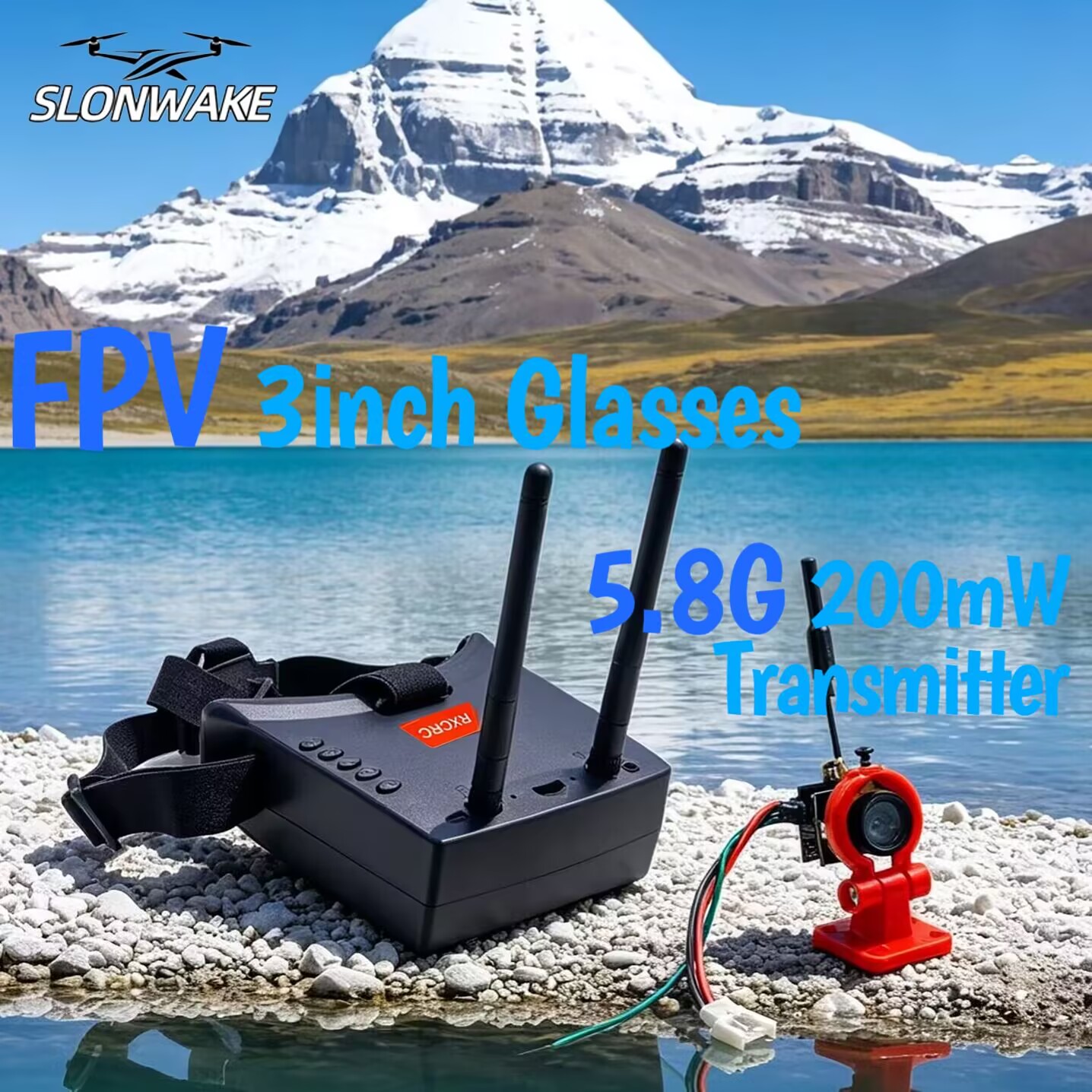 SLONWAKE 5.8G Analog VTX Trans - Drone Racing Vtx recension och pris