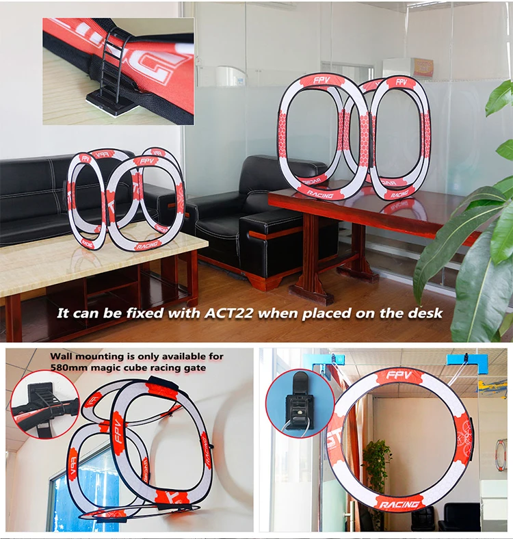 LDARC 765mm Circle Race Gate f - Drone Racing Flag recension och pris