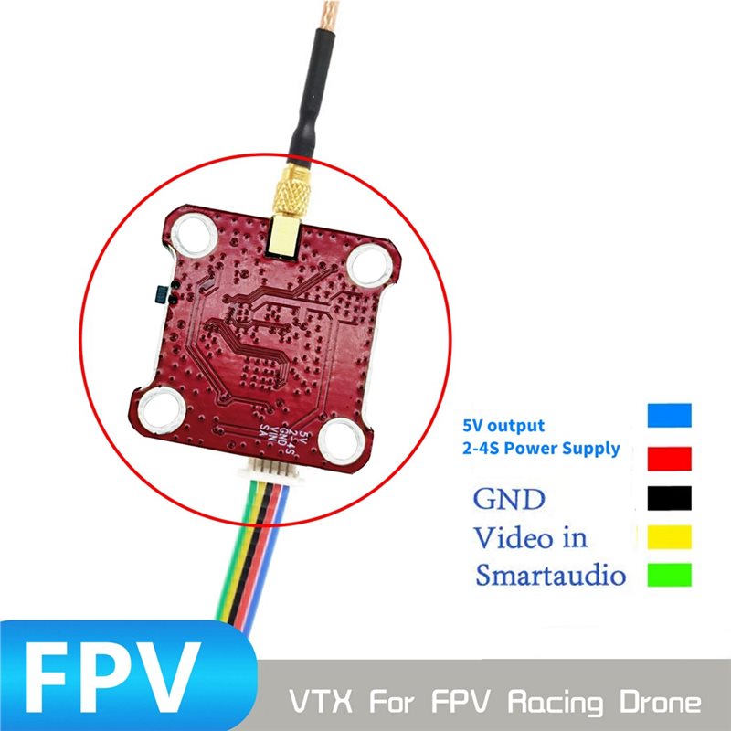 B27B MINI008 VTX 64CH 5.8G Ana - Drone Racing Vtx recension och pris